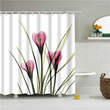 Beautiful Red Rose Shower Curtain
